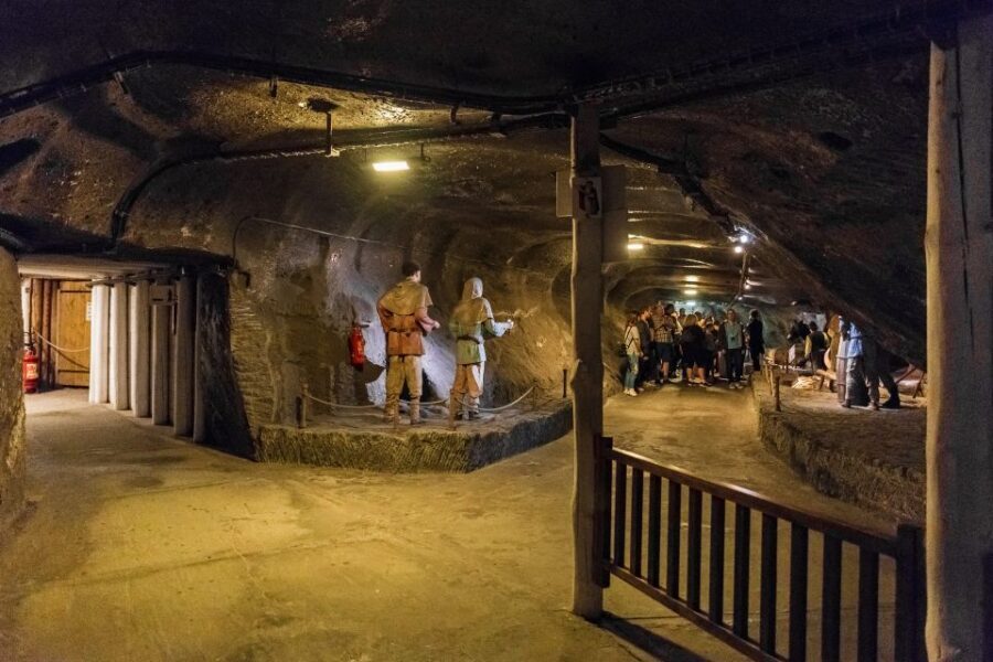 From Krakow: Private Wieliczka Salt Mine Tour - The guided salt walk: 140 meters down and almost 3 km of chambers
