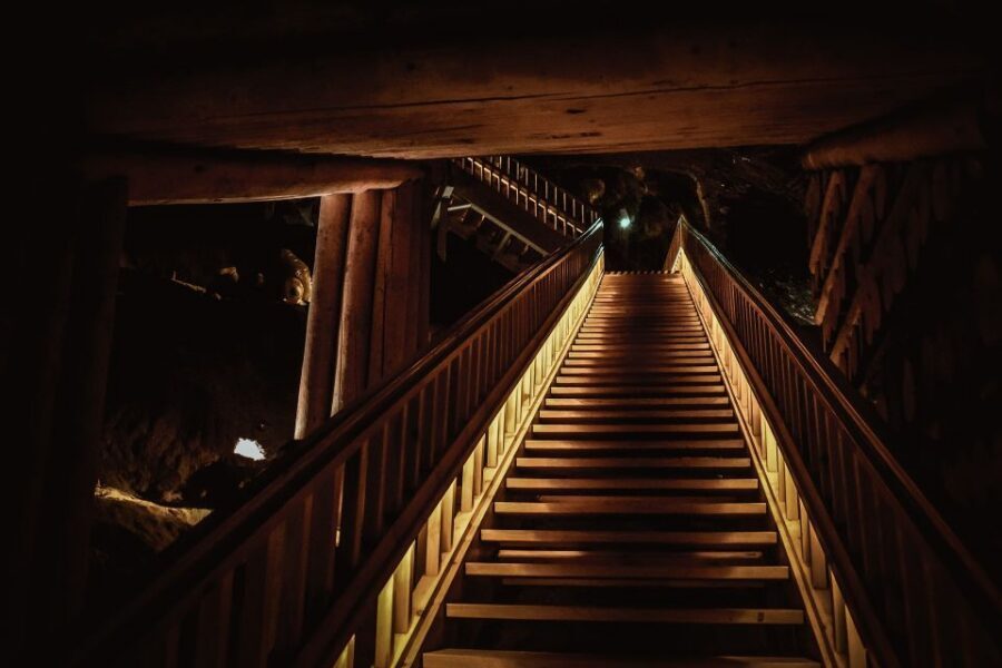 From Krakow: Private Wieliczka Salt Mine Tour - Getting back up: lift, shops, and handling food on your own