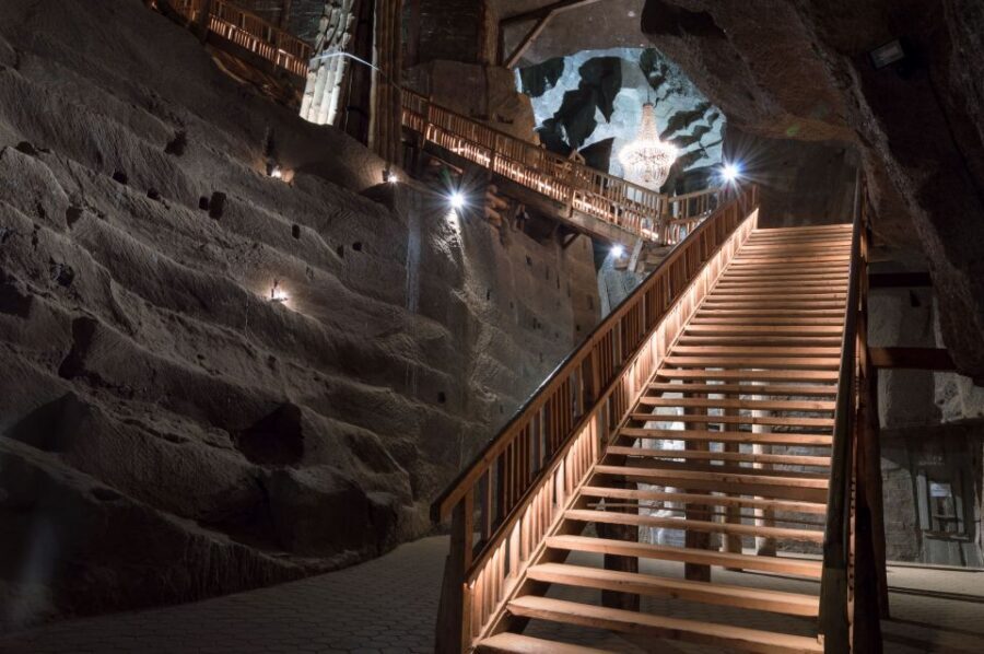 From Krakow: Private Wieliczka Salt Mine Tour - The 460-foot descent: what happens before you even start walking