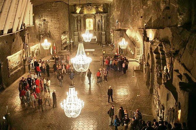 Salt Mine in Wieliczka Guided Tour private chauffeur from Krakow - Inside the Mine: Stairs, Staging, and the Elevator Back Up